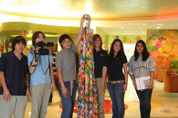 Japanese Honor Society participates in exchange program, service project