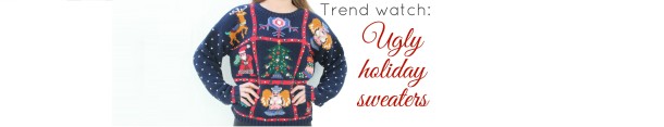 Trend watch: holiday sweaters