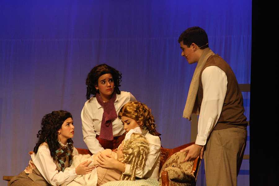 Natalia Ortega channels her inner Beth March in Palmetto's fall performance of Little Women. 