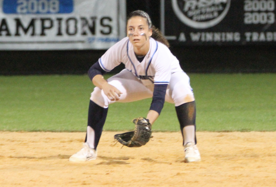 Senior softball player excels on and off the field