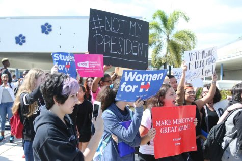 Palmetto students protest Trump’s election