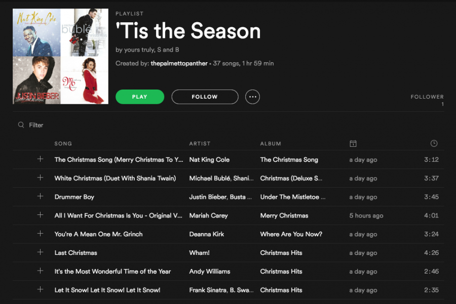 Tis the Season holiday playlist