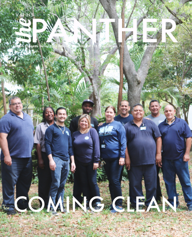 The Panther 2018-2019 Issue 5: Coming Clean