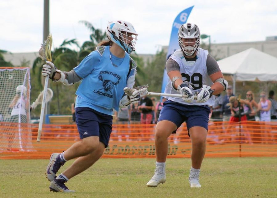 Palmetto Senior High Schools Boys’ Lacrosse team put forth maximum effort in this years Jingle Brawl Tournament. (Photo courtesy of Wendy Love)