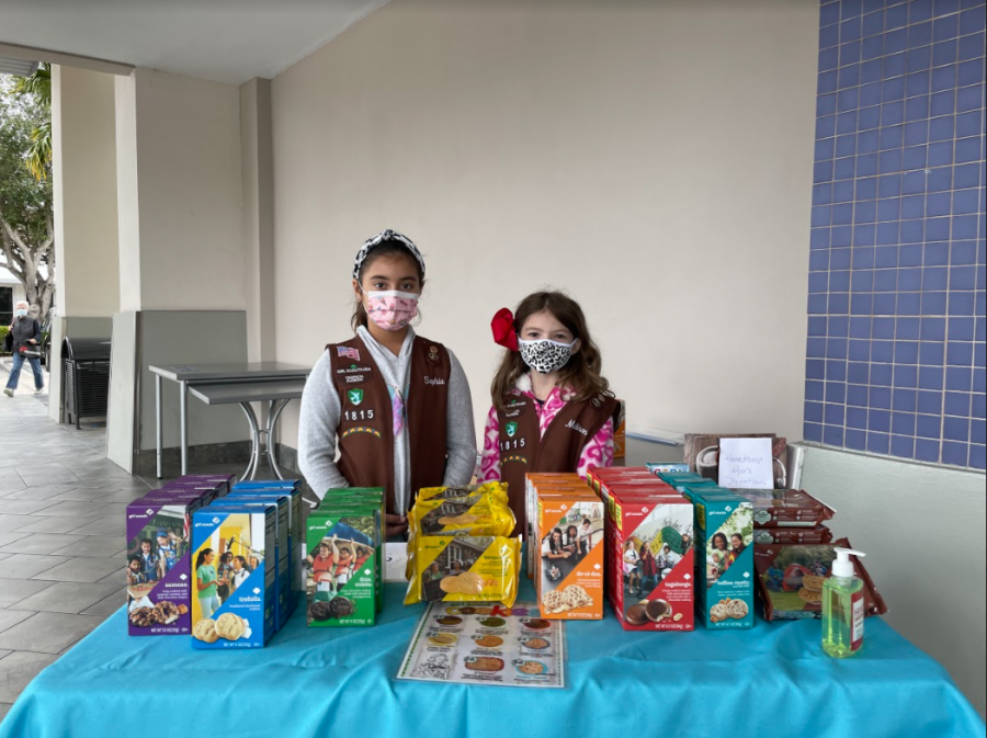 During the COVID-19 pandemic, Girl Scouts have had to adapt and modify their cookie-selling strategies.