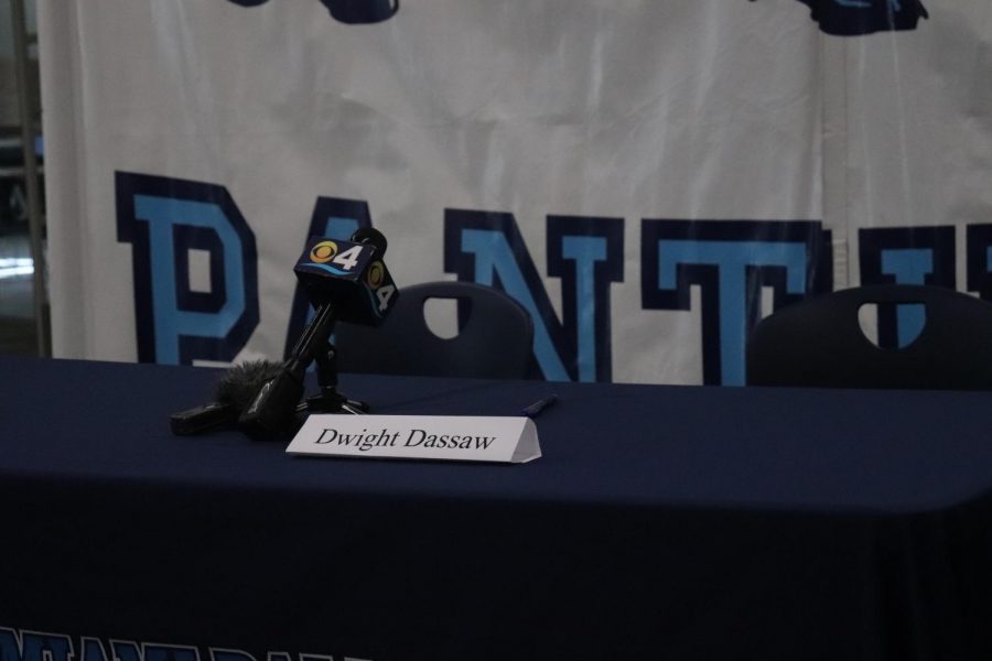 Dwight Dassaw played defensive end for the Panthers football team this past season and accrued a three-star rating from 247 Sports.