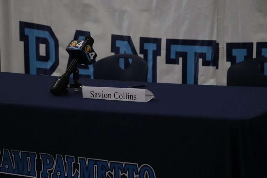 Savion Collins played defensive tackle for the Panthers football team this past season and accrued a three-star rating from 247 sports.