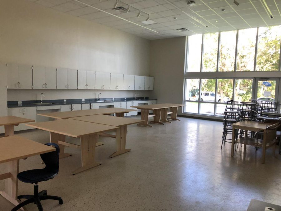 With the new building being constructed at Miami Palmetto Senior High School students have the opportunity to enhance in their abilities as artists of all kind. (Photo courtesy of Linda Dwyer)