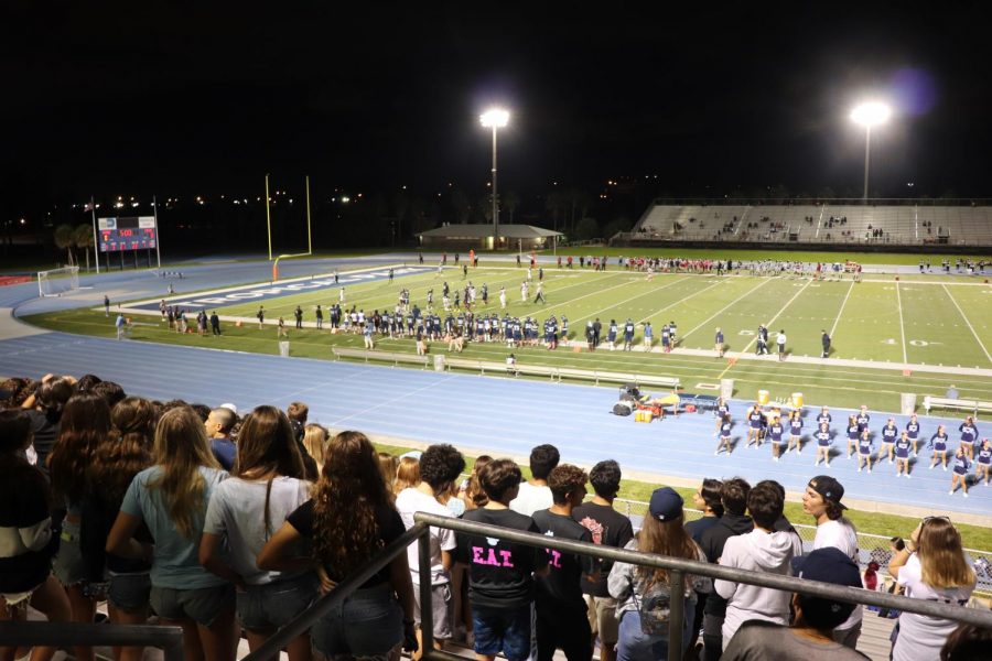 Miami Palmetto Senior Highs 2021 Homecoming Game at Tropical Park.