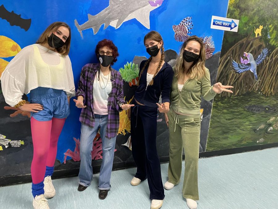 Hocoween Spirit Days were held from Oct. 11- Oct. 15. This allowed students and faculty to spread school spirit through the school before the homecoming game and homecoming dance. Photo courtesy of Cassandra Pita.