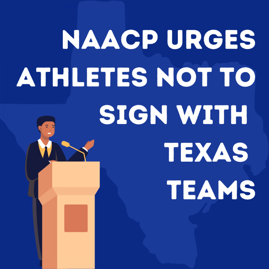 NAACP Urges Athletes Not to Sign with Texas Teams