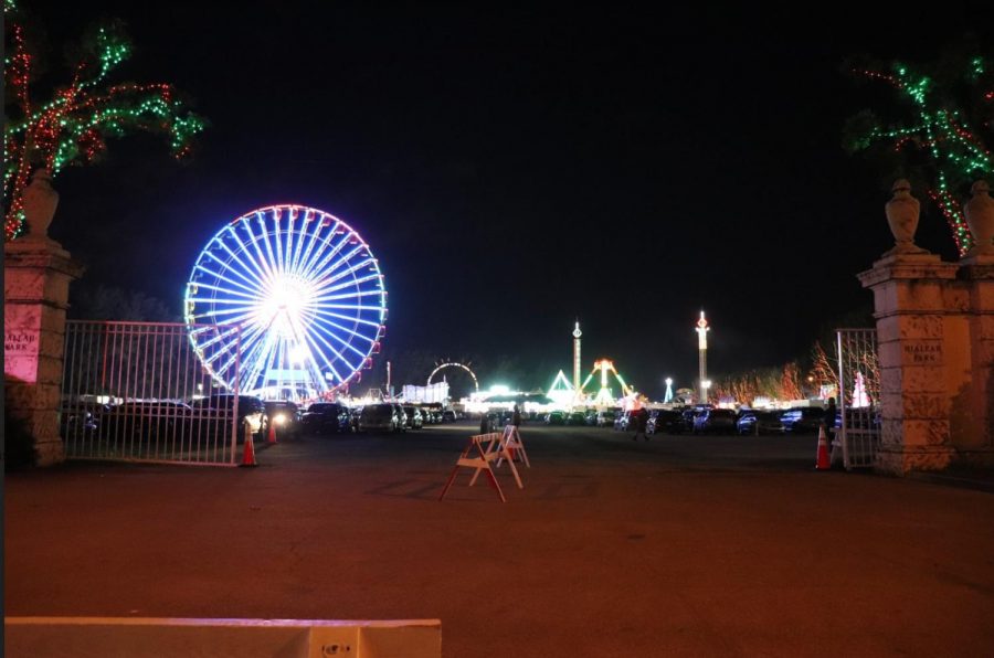Santa’s Enchanted Forest 's new location in Hialeah Park.