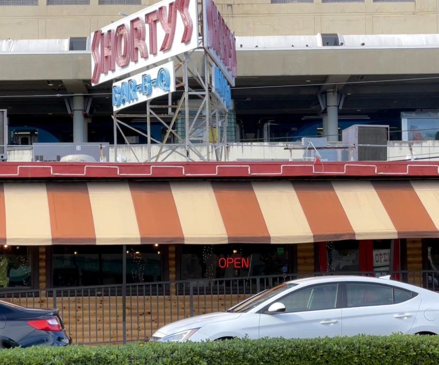 Shorty's Bar-B-Q remains open next to U.S-1 after celebrating 70th anniversary.