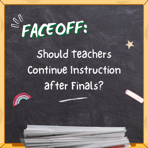 FACEOFF: Should Teachers Continue Instruction after Finals?
