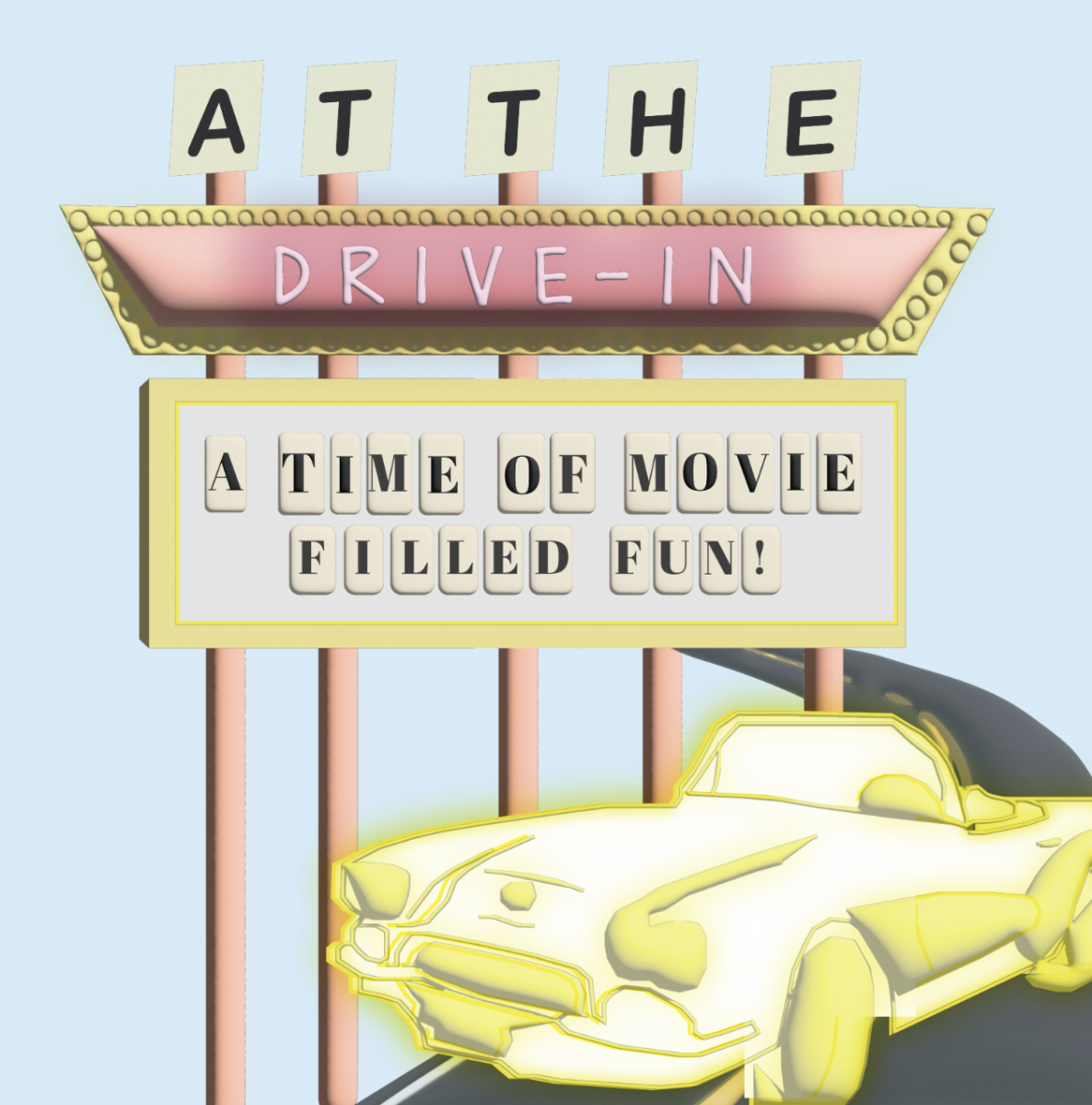 At The Drive-In: A Time of Movie Filled Fun 