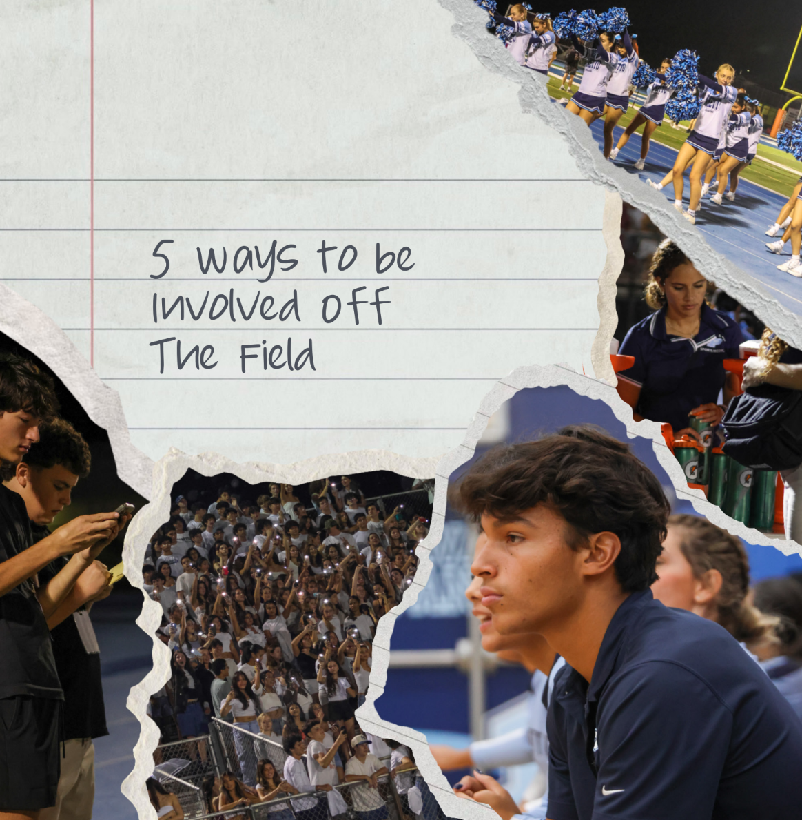 5 Ways to be Involved Off the Field